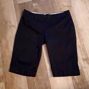 The Limited Cassidy fit Bermuda shorts Black size 12.